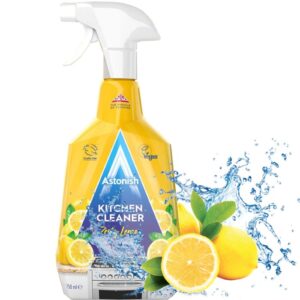 Astonish Kitchen Cleaner Zesty Lemon 750ml - Skuteczny środek do czyszczenia kuchni z zapachem cytryny.