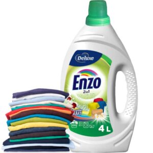 Deluxe 2w1 Enzo Color 4L - Żel do prania kolorowych tkanin.