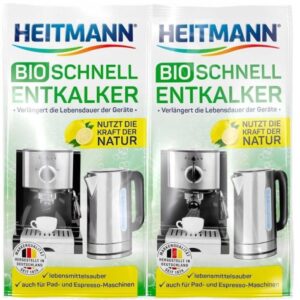 Heitmann Bio Schnell Entkalker 2x25g - Odkamieniacz ekologiczny do domu.