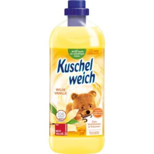 Płyn do płukania tkanin Kuschelweich Wilde Vanille 1L - Detergenty do prania.
