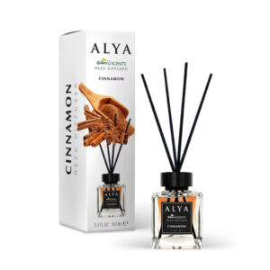 Alya Nature's Scents Cinnamon 100ml - patyczki o cynamonowym zapachu. Odświeżacz powietrza do domu.