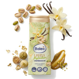 Balea Lovely Pistachio Cremedusche Gel 300ml - Żel pod prysznic o słodkim zapachu pistacji, pielęgnacja i relaks w jedny