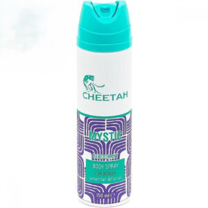 Cheetah Dezodorant Damski Mystic 150ml - orientalno-kwiatowy zapach.