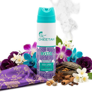 Cheetah Dezodorant Damski Mystic 150ml - orientalno-kwiatowy zapach dla kobiet.