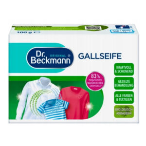 Dr Beckmann Gallseife Aloe Vera 100g - Ekologiczne usuwanie plam mydełkiem galasowym.