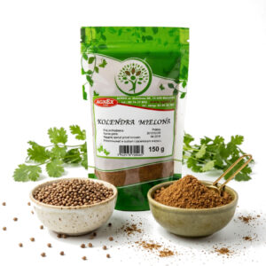 Kolendra Mielona 150g - Idealna przyprawa do mięs, zup i dań azjatyckich.