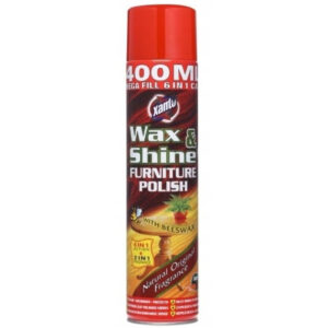 Xanto Wax & Shine Furniture Natural 400ml - środek do polerowania mebli drewnianych.