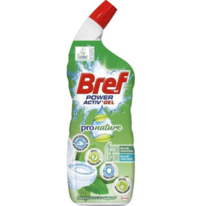 Bref ProNature Menthe Eucalyptus WC Gel 700ml (płynny środek do mycia muszli WC) – zdjęcie produktu