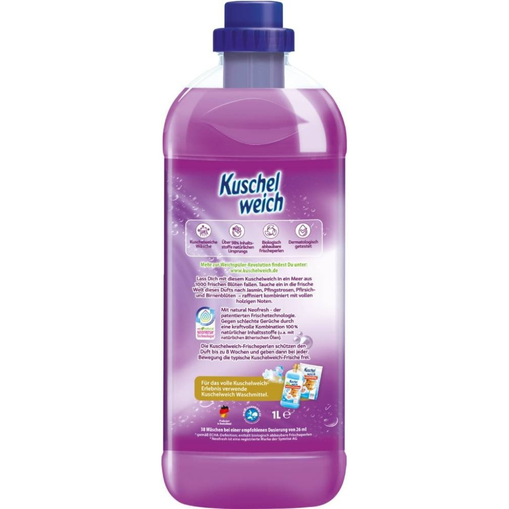 Kuschelweich Blutenfrische 1L (płyn do płukania tkanin) – zdjęcie produktu