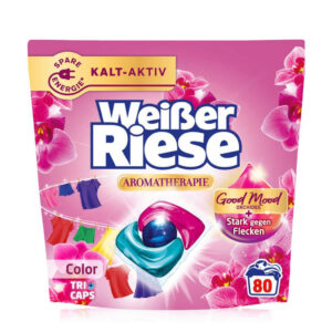 Weißer Riese Trio-Caps Color 80 caps. (kapsułki do prania kolorowych tkanin) – zdjęcie produktu